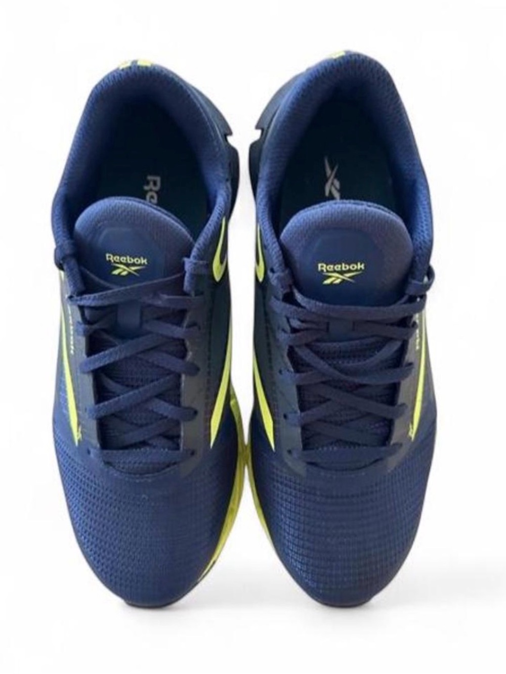 Reebok Men's Floatzig Work Comp Toe navy neon yellow Athletic Shoe 10 W